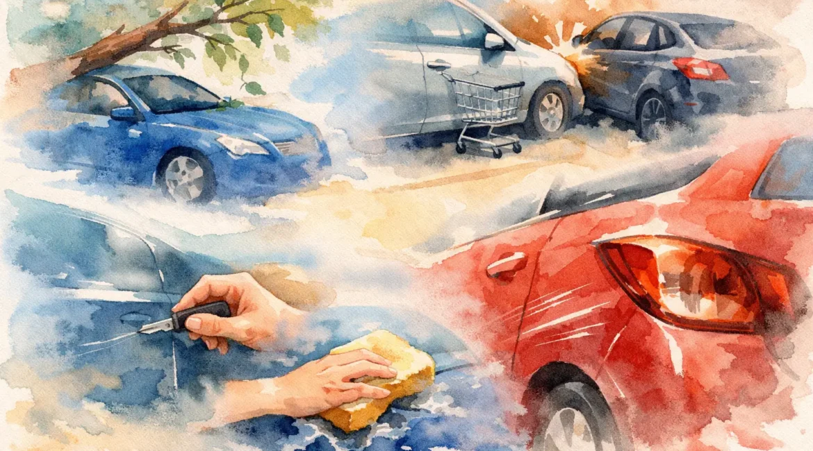 5 Common Causes of Car Scratches and Prevention, Unique BodyWork