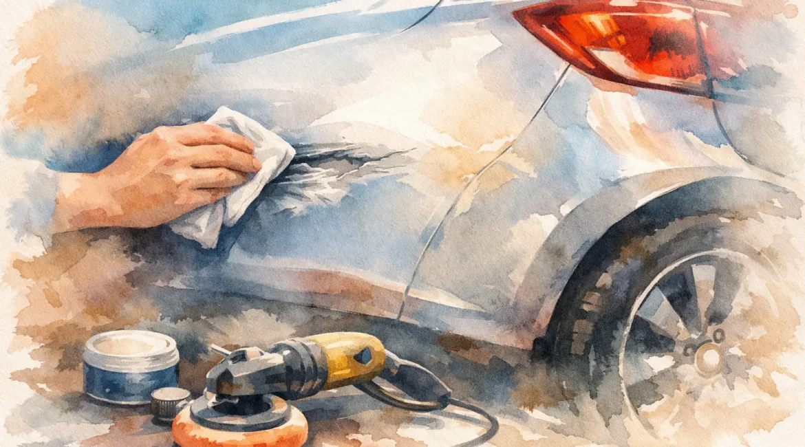 How to Remove Scratch and Dent From Car, Unique BodyWork