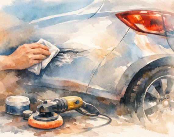 How to Remove Scratch and Dent From Car