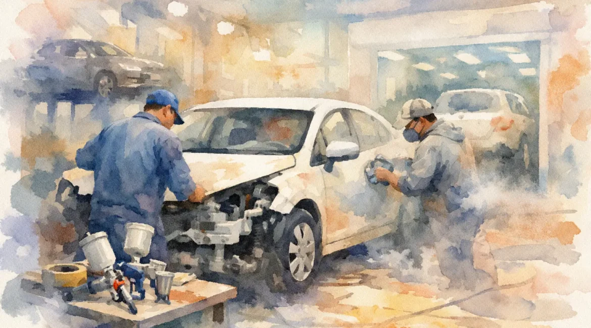 Insurance Work Car Bodyshop Guide, Unique BodyWork