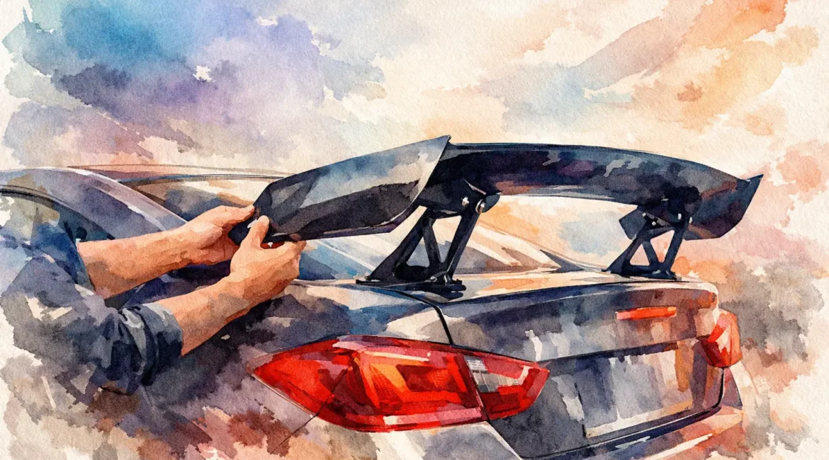 Custom Car Spoiler Installation Done Right, Unique BodyWork