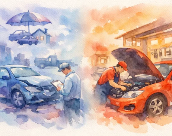 Insurance Repair vs Private Repair
