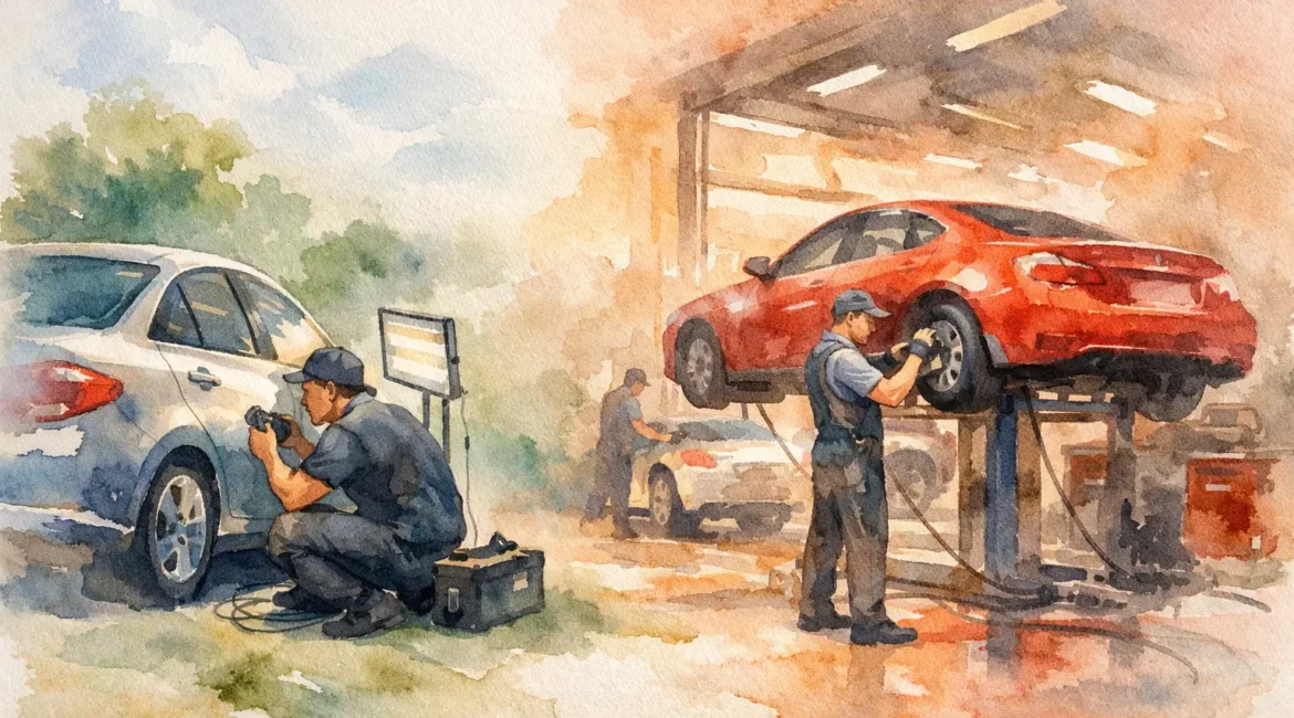 Mobile Dent Repair vs Bodyshop: Which Wins?, Unique BodyWork
