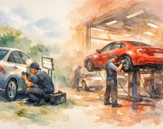 Mobile Dent Repair vs Bodyshop: Which Wins?