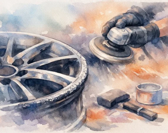 Can Kerbed Alloy Wheels Be Repaired Properly?
