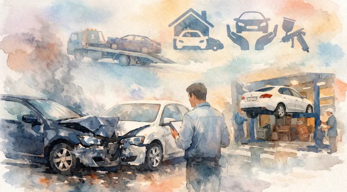 How Insurance Repairs Work After a Road Traffic Accident, Unique BodyWork