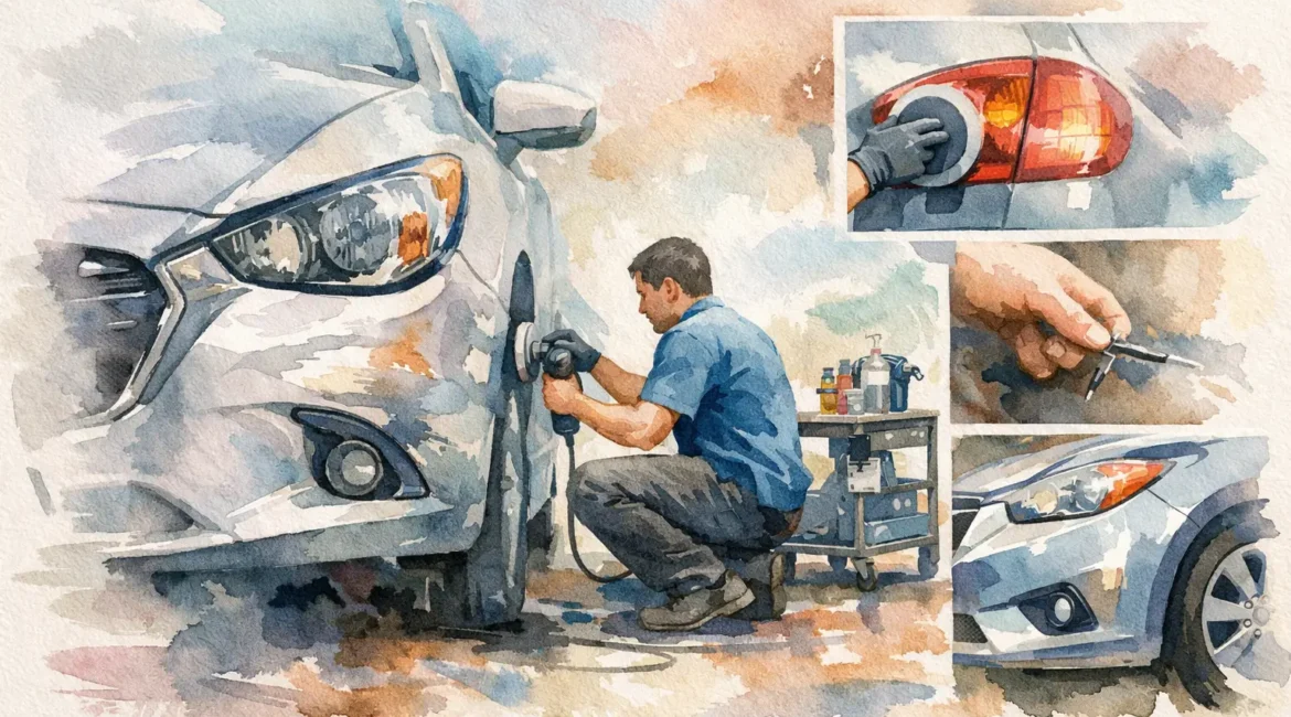 How SMART Repairs Work on Everyday Damage, Unique BodyWork
