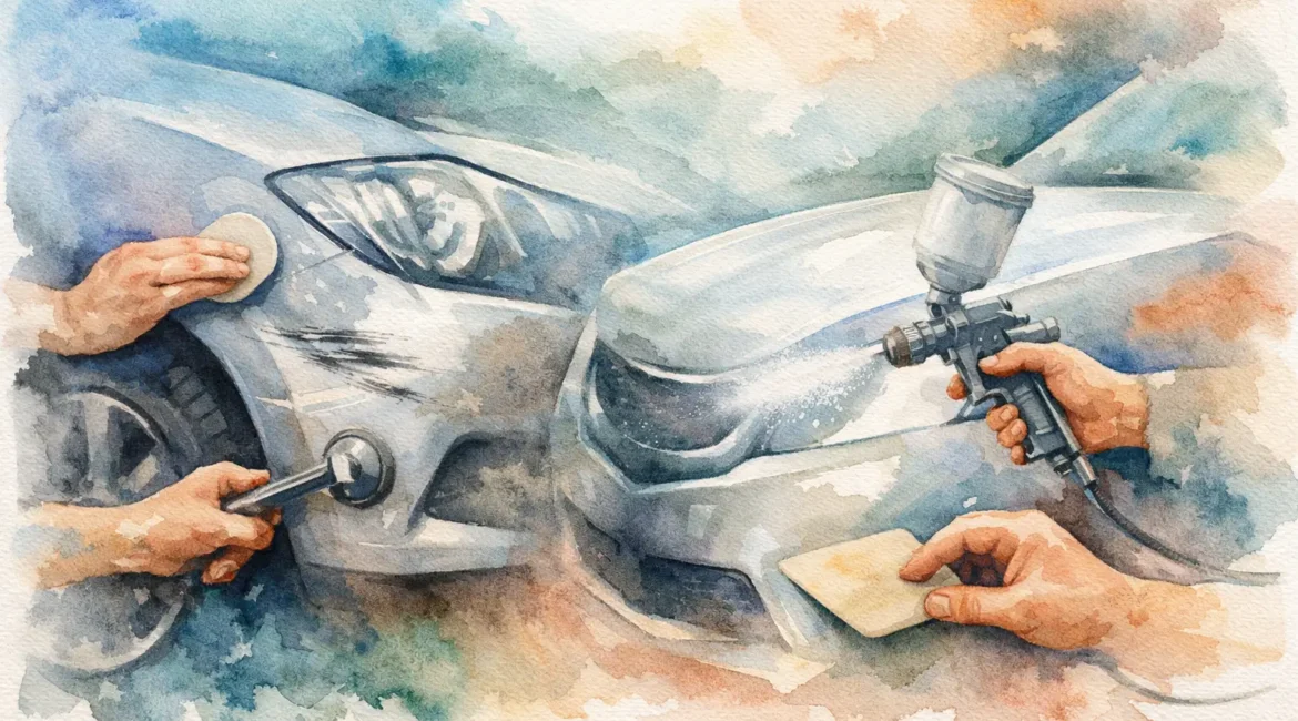 How to Remove Scratches and Dents Without Replacing Panels, Unique BodyWork
