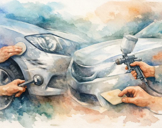 How to Remove Scratches and Dents Without Replacing Panels