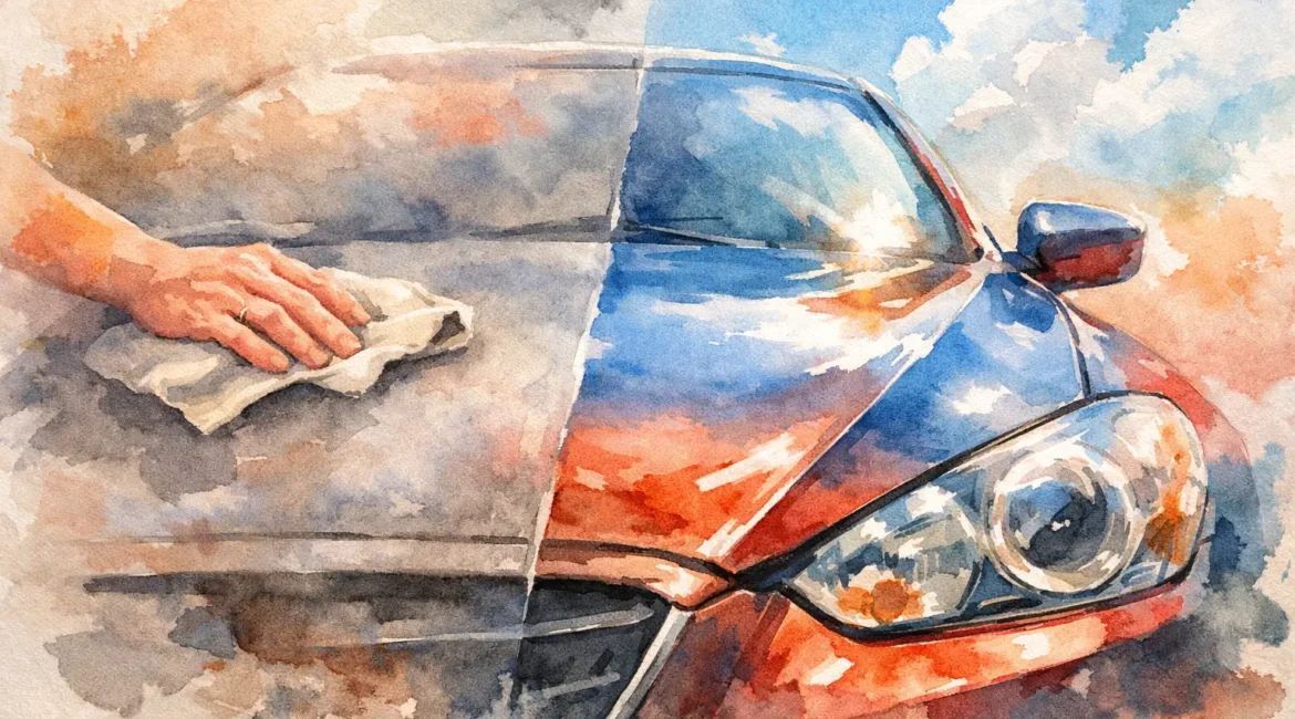 How to Restore Faded Car Paint Properly, Unique BodyWork