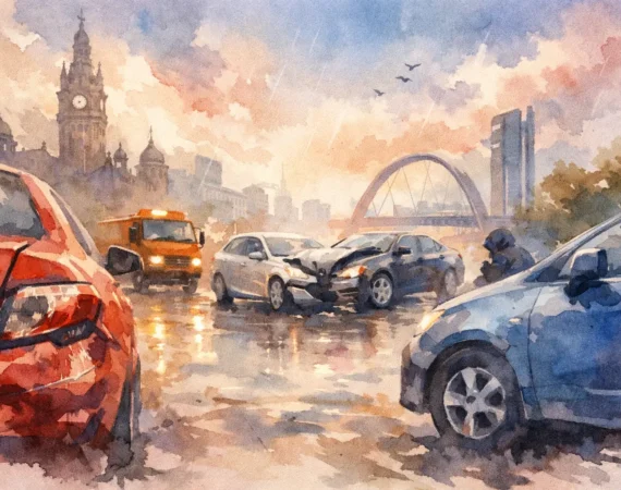 The Most Common Causes of Car Body Damage in Glasgow