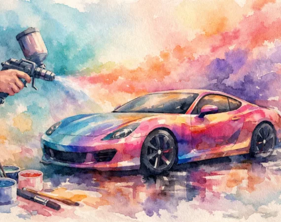 A Guide to Colour Change Resprays for Your Car