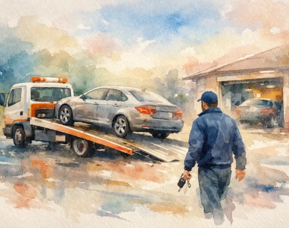 Bodyshop Collection and Delivery Service Explained
