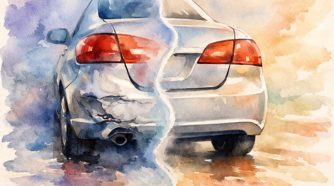Bumper Repair Before and After Explained, Unique BodyWork