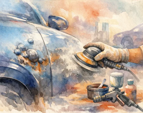 Car Paint Bubbling Repair Options Explained
