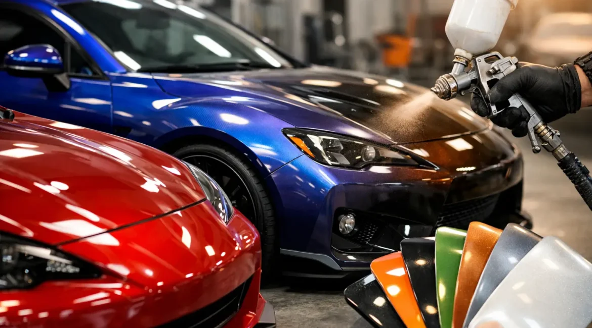 Glasgow’s Guide to Custom Car Paint Finishes, Unique BodyWork