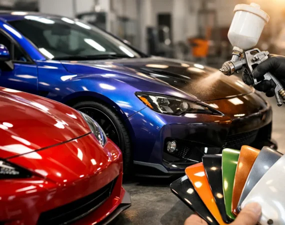 Glasgow's Guide to Custom Car Paint Finishes