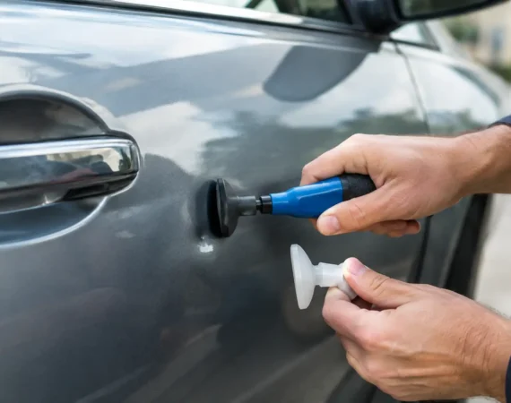 How to Fix Door Dings Without Damaging Paint