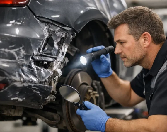 How to Identify Hidden Collision Damage Safely
