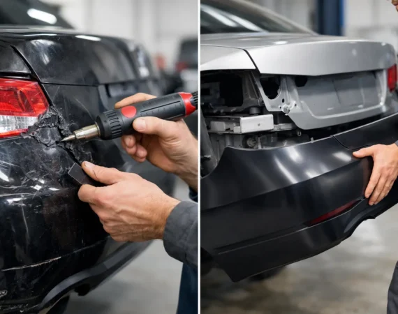 Plastic Bumper Repair Versus Replacement Explained